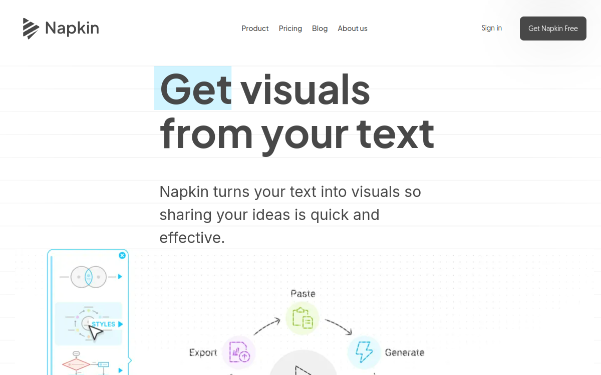 Napkin AI · 网站预览