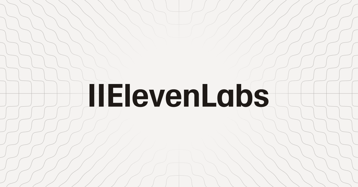 ElevenLabs · 网站预览